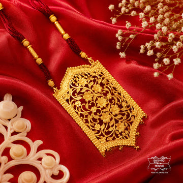 Premium Gold Plated Rajani Pendant with Earrings