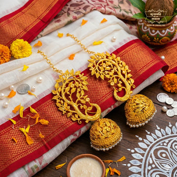 Premium Gold Plated Shubholata Full Kaan